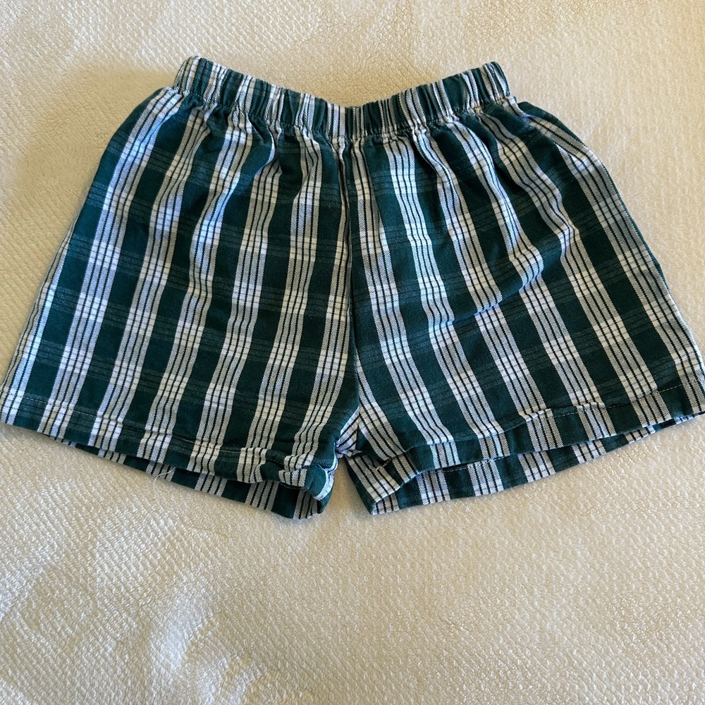Kalo Green Kids Palaka Shorts